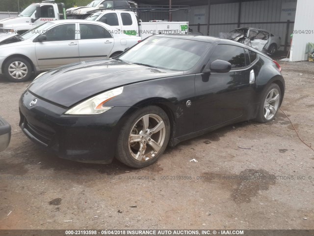 JN1AZ4EHXAM500597 - 2010 NISSAN 370Z BLACK photo 2