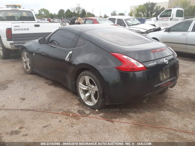 JN1AZ4EHXAM500597 - 2010 NISSAN 370Z BLACK photo 3