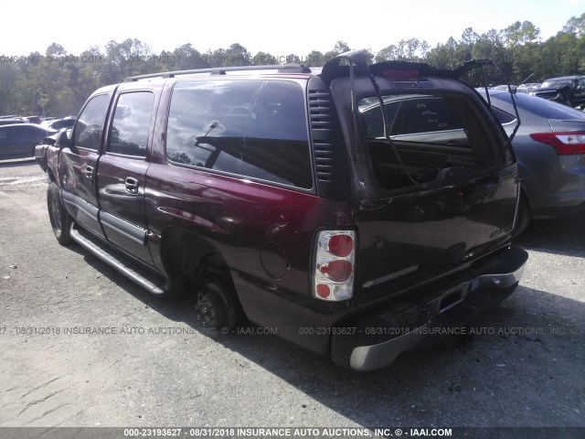 1GNEC16Z63J206017 - 2003 CHEVROLET SUBURBAN C1500 RED photo 3