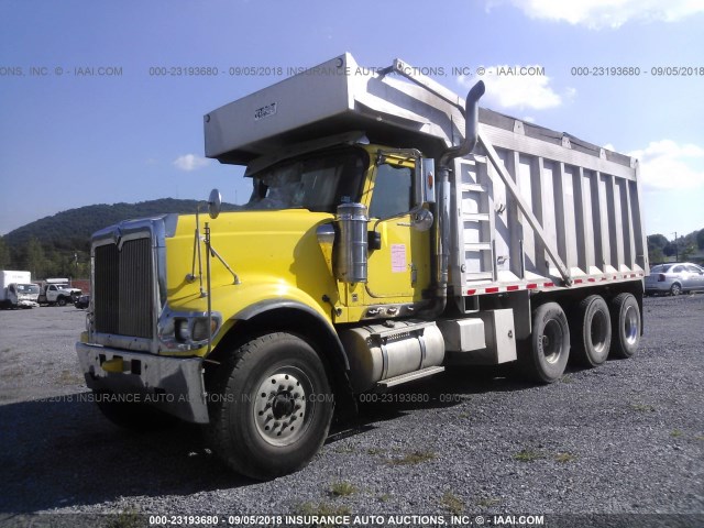 1HTXRAPT85J133717 - 2005 INTERNATIONAL 5900 5900I YELLOW photo 2