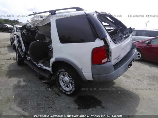 1FMZU62E82ZC10590 - 2002 FORD EXPLORER XLS WHITE photo 3