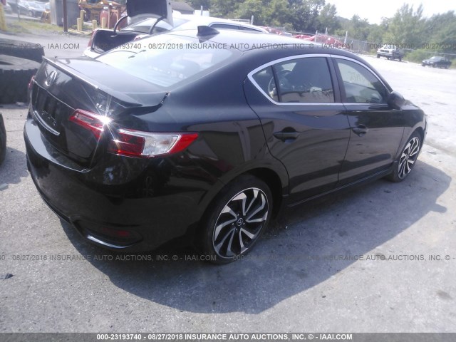 19UDE2F88GA013628 - 2016 ACURA ILX PREMIUM STYLE/TECH STYLE BLACK photo 4