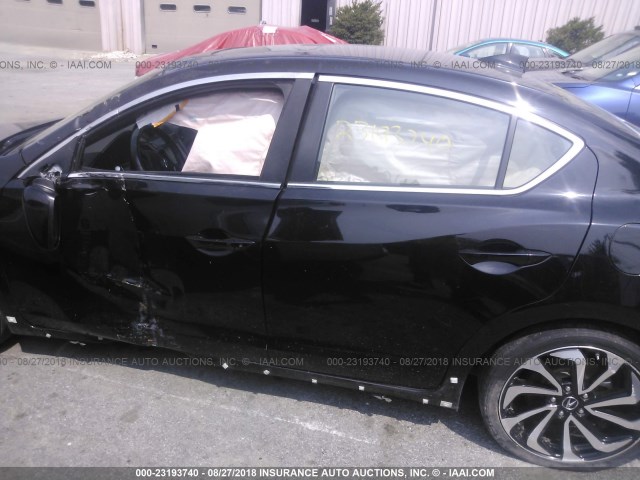 19UDE2F88GA013628 - 2016 ACURA ILX PREMIUM STYLE/TECH STYLE BLACK photo 6