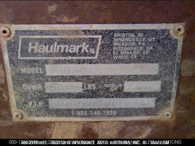 16HGB24235K006801 - 2005 HAUL MARK IND MARK  BLACK photo 10