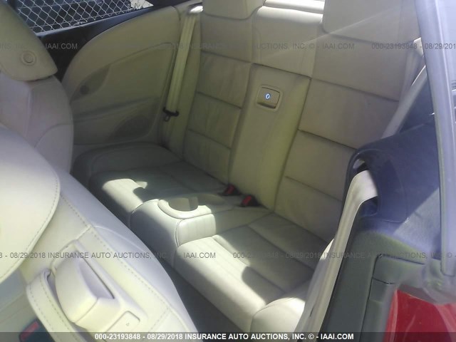 WVWFW8AH8EV002116 - 2014 VOLKSWAGEN EOS LUX/EXECUTIVE Rouge photo 8