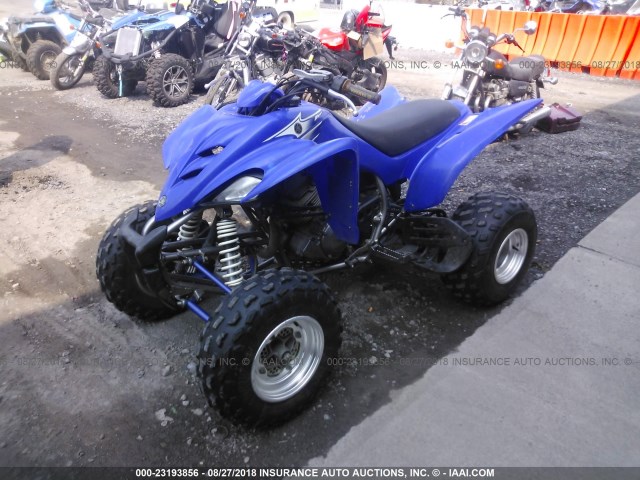 JY4AH12Y57C039079 - 2007 YAMAHA YFM350  BLUE photo 2