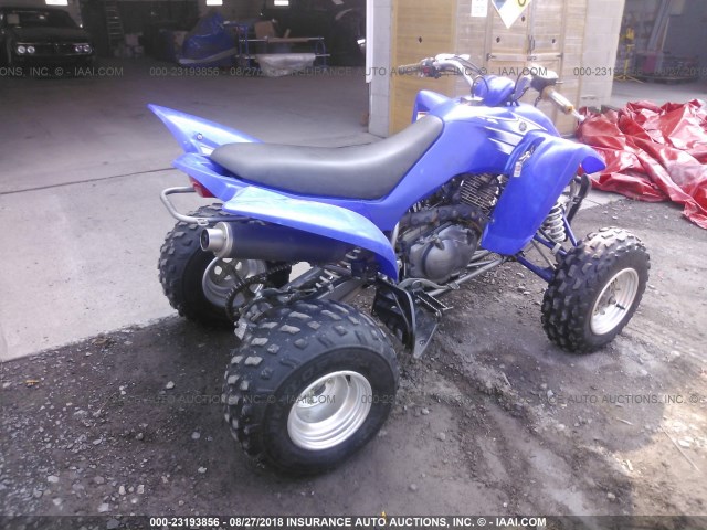 JY4AH12Y57C039079 - 2007 YAMAHA YFM350  BLUE photo 4