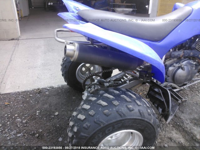 JY4AH12Y57C039079 - 2007 YAMAHA YFM350  BLUE photo 6