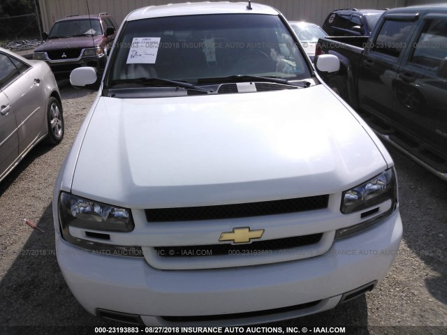 1GNET13H362236229 - 2006 CHEVROLET TRAILBLAZER SS WHITE photo 6