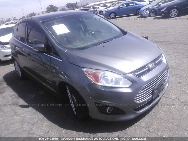 1FADP5BU8EL509582 - 2014 FORD C-MAX SEL GRAY photo 1