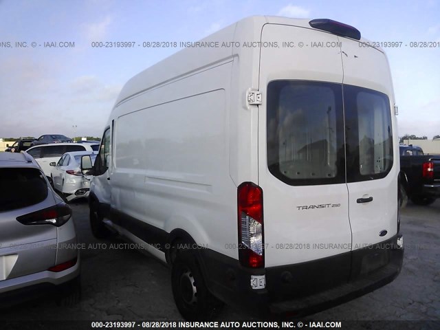 1FTYR2XM9JKA56702 - 2018 FORD TRANSIT T-250 WHITE photo 3