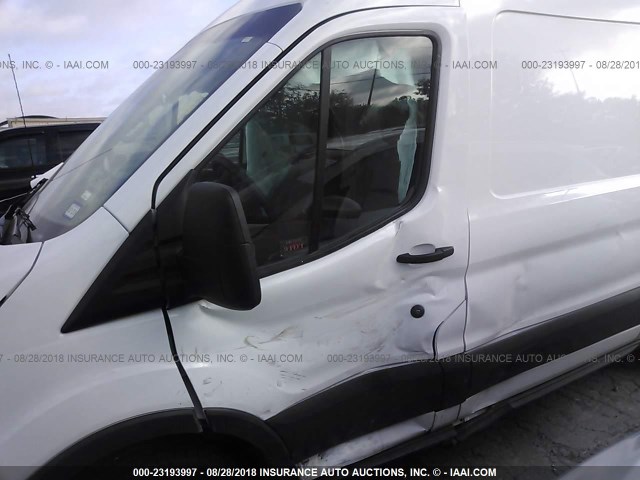 1FTYR2XM9JKA56702 - 2018 FORD TRANSIT T-250 WHITE photo 6