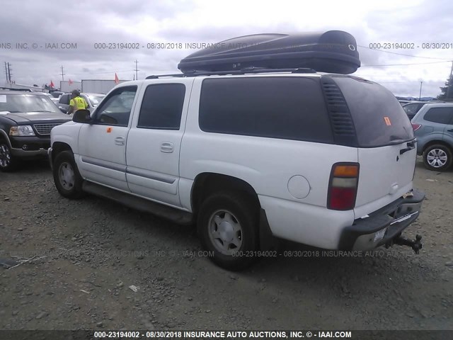 3GKEC16T63G209817 - 2003 GMC YUKON XL C1500 WHITE photo 3