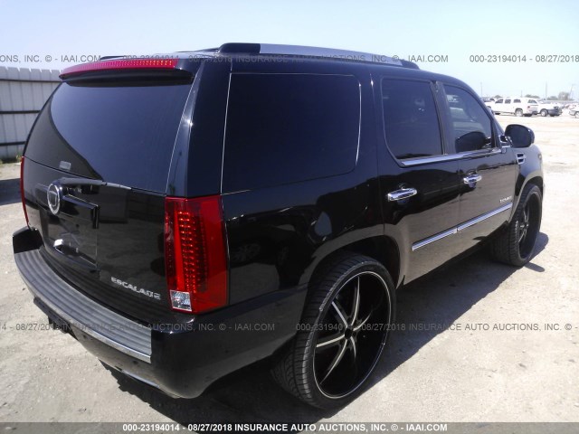 1GYS3BEF9BR263007 - 2011 CADILLAC ESCALADE LUXURY შავი ფოტო 4