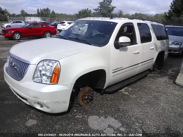 1GKS2KE71CR172711 - 2012 GMC YUKON XL K1500 SLT WHITE photo 2