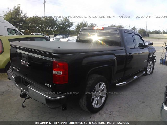 1GTR1TEH6EZ260183 - 2014 GMC SIERRA C1500 BLACK photo 4