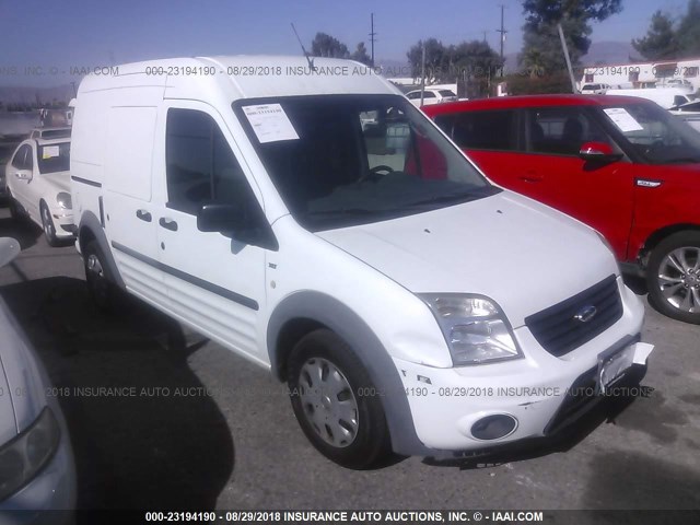 NM0LS7BN6DT164623 - 2013 FORD TRANSIT CONNECT XLT WHITE photo 1