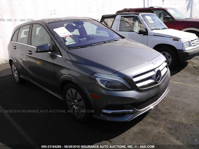 WDDVP9AB3EJ002144 - 2014 MERCEDES-BENZ B ELECTRIC GRAY photo 1