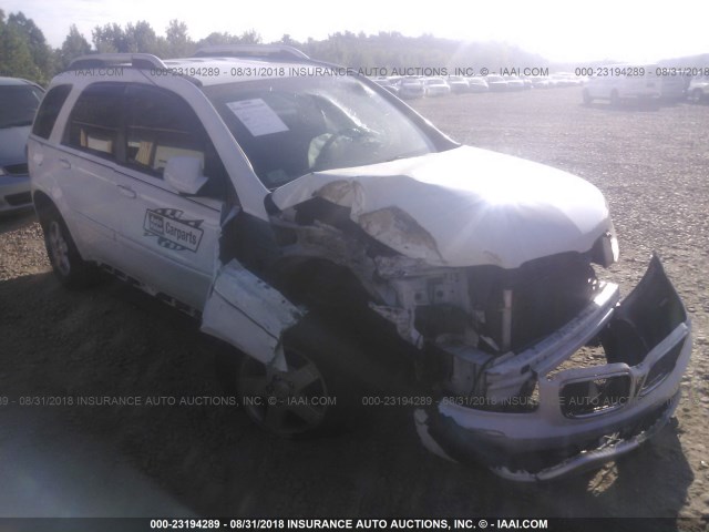 2CKDL33F786071704 - 2008 PONTIAC TORRENT WHITE photo 1