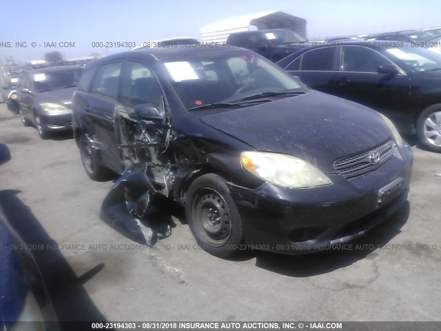 2T1KR32E77C682593 - 2007 TOYOTA COROLLA MATRIX XR BLACK photo 1