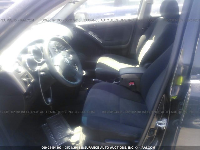2T1KR32E77C682593 - 2007 TOYOTA COROLLA MATRIX XR BLACK photo 5