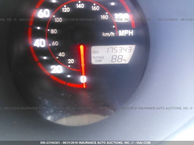 2T1KR32E77C682593 - 2007 TOYOTA COROLLA MATRIX XR BLACK photo 7