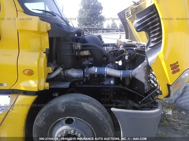 1FUJGLDR9CSBD6864 - 2012 FREIGHTLINER CASCADIA 125  YELLOW photo 9