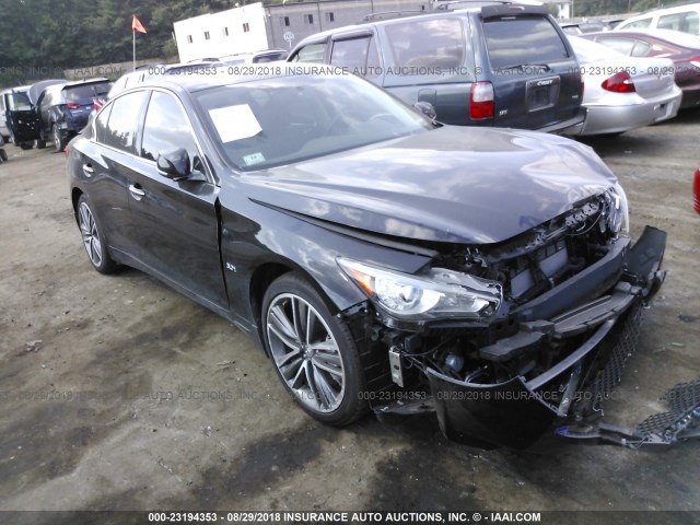 JN1EV7AR0GM346469 - 2016 INFINITI Q50 PREMIUM/SPORT BLACK photo 1