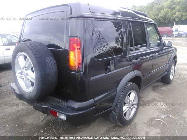 SALTY19414A842498 - 2004 LAND ROVER DISCOVERY II SE BLACK photo 4