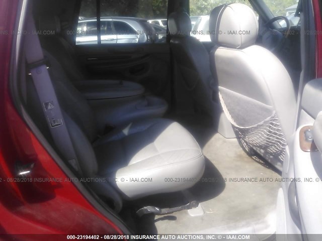 5LMPU28L5XLJ07883 - 1999 LINCOLN NAVIGATOR ბურგუნდია ფოტო 8