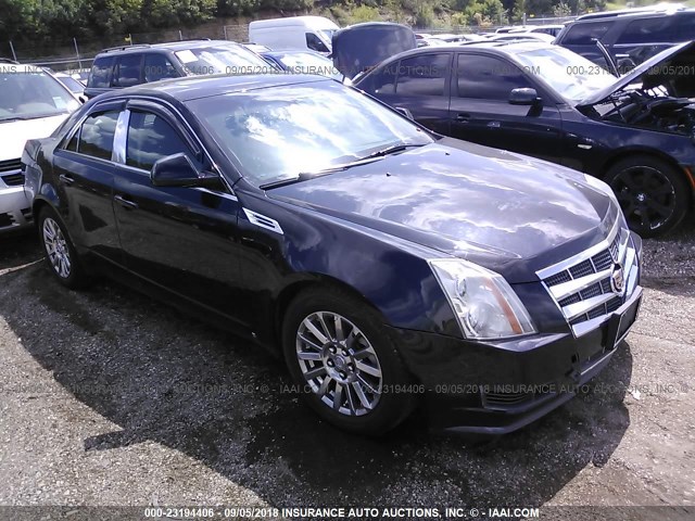 1G6DT57V180136563 - 2008 CADILLAC CTS HI FEATURE V6 BLACK photo 1