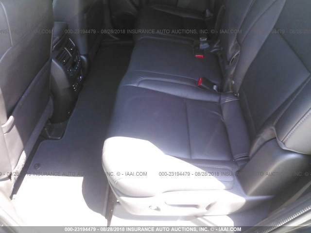 5FRYD4H63FB004589 - 2015 ACURA MDX TECHNOLOGY GRAY photo 8
