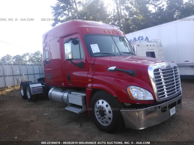 1FUJGLDRX9LAL2844 - 2009 FREIGHTLINER CASCADIA 125  RED photo 1