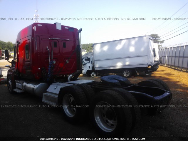 1FUJGLDRX9LAL2844 - 2009 FREIGHTLINER CASCADIA 125  RED photo 3