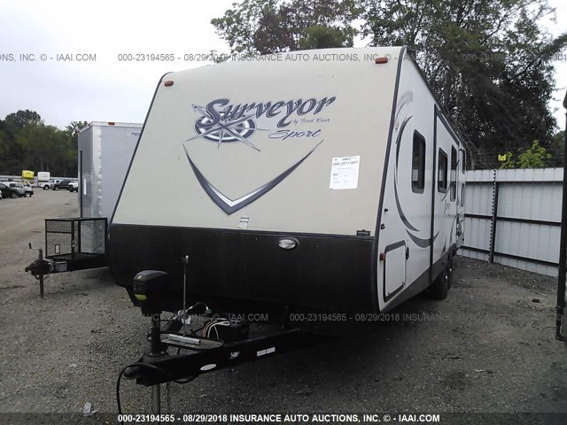 4X4TSVF23FL025165 - 2015 FOREST RIVER SURVEYOR SPORT  灰色 照片 2