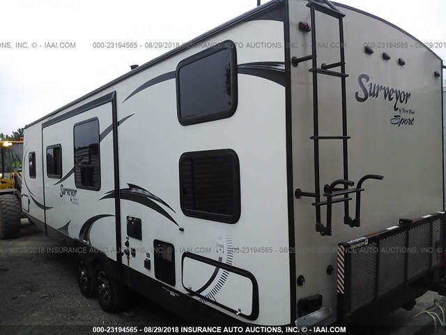 4X4TSVF23FL025165 - 2015 FOREST RIVER SURVEYOR SPORT  灰色 照片 3