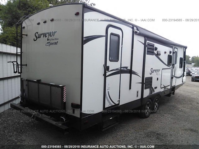 4X4TSVF23FL025165 - 2015 FOREST RIVER SURVEYOR SPORT  灰色 照片 4