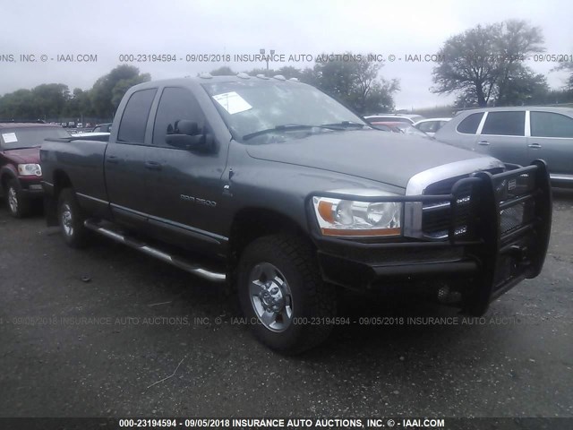 3D7KS28C06G124065 - 2006 DODGE RAM 2500 ST/SLT/LARAMIE GRAY photo 1