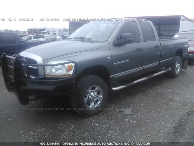 3D7KS28C06G124065 - 2006 DODGE RAM 2500 ST/SLT/LARAMIE ნაცრისფერი ფოტო 2