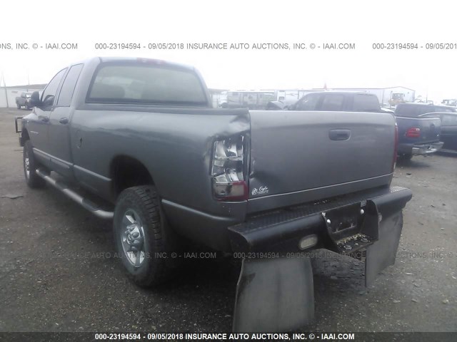 3D7KS28C06G124065 - 2006 DODGE RAM 2500 ST/SLT/LARAMIE ნაცრისფერი ფოტო 3