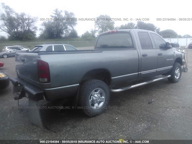 3D7KS28C06G124065 - 2006 DODGE RAM 2500 ST/SLT/LARAMIE ნაცრისფერი ფოტო 4