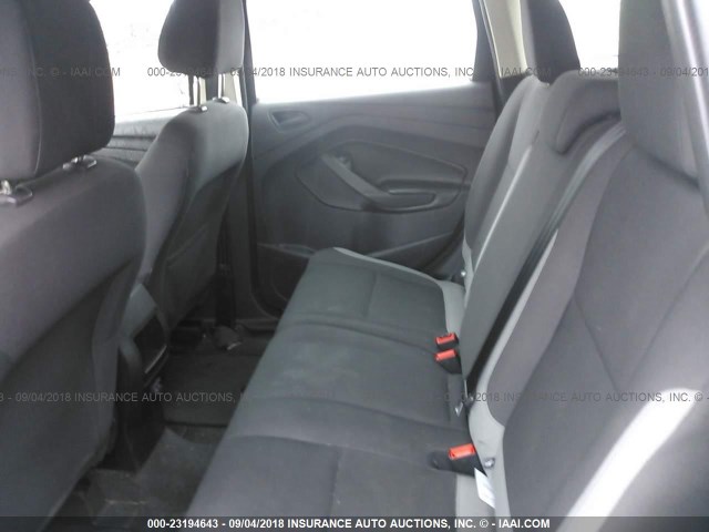 1FMCU0F76EUB80148 - 2014 FORD ESCAPE S GRAY photo 8