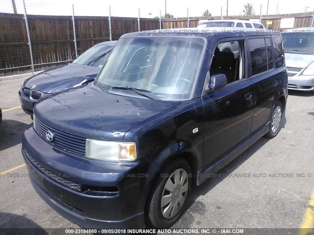 JTLKT324164106769 - 2006 TOYOTA SCION XB Azul foto 2