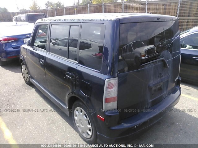 JTLKT324164106769 - 2006 TOYOTA SCION XB Azul foto 3
