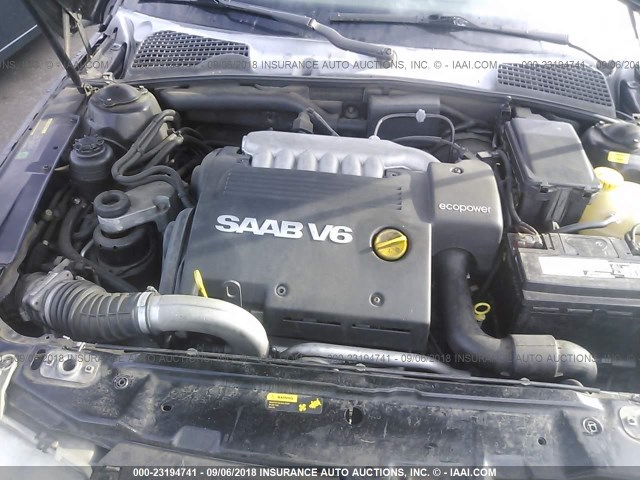 YS3EF48Z5Y3010573 - 2000 SAAB 9-5 SE BLACK photo 10