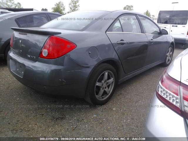 1G2ZJ57K494263269 - 2009 PONTIAC G6 GRAY photo 4