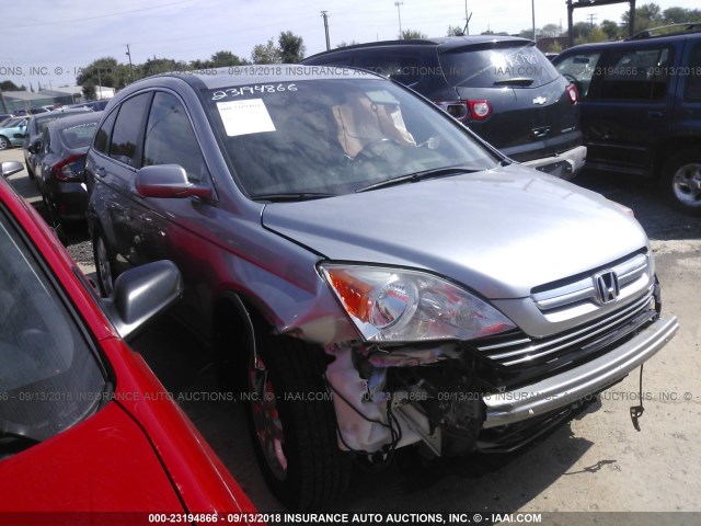 5J6RE48767L816358 - 2007 HONDA CR-V EXL SILVER photo 1