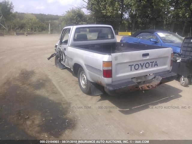 JT4RN81P5K0001795 - 1989 TOYOTA PICKUP 1/2 TON SHORT WHEELBASE DLX GRAY photo 3