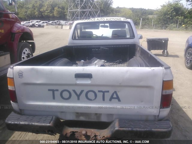 JT4RN81P5K0001795 - 1989 TOYOTA PICKUP 1/2 TON SHORT WHEELBASE DLX GRAY photo 8