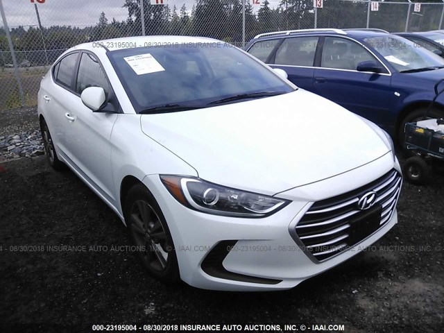 5NPD84LFXHH033166 - 2017 HYUNDAI ELANTRA SE/VALUE/LIMITED WHITE photo 1